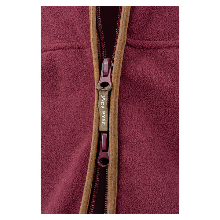 Countryman Fleece Bodywarmer Bordeaux