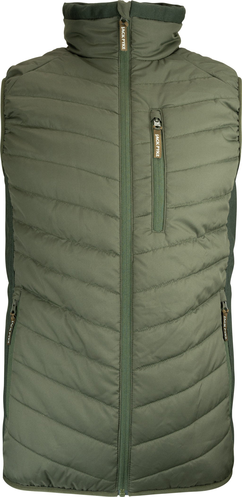 Hybride Bodywarmer Groen