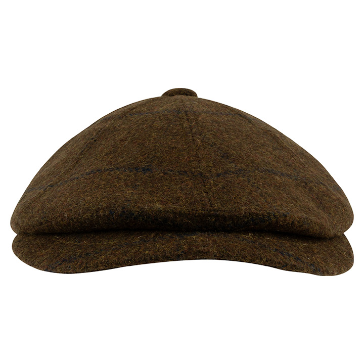 Newsboy Cap Bruin Tweed