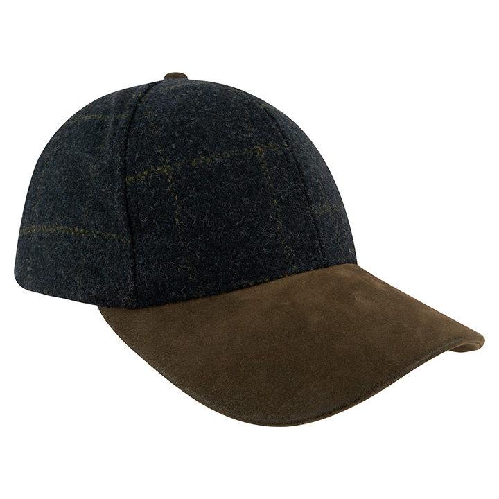 Lowland Tweed Baseballpet
