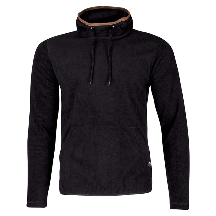 Country Fleece Hoodie Antraciet