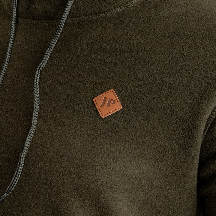 Country Fleece Hoodie Donkerolijf