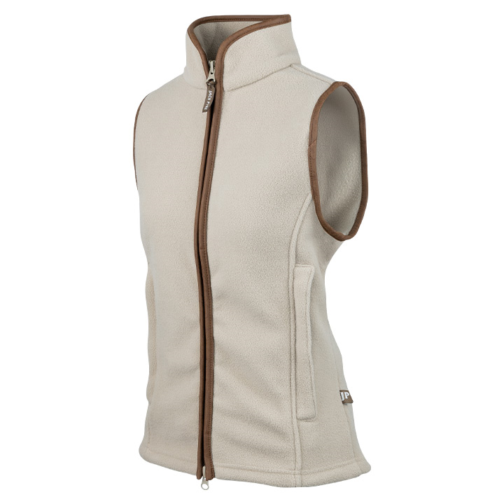 Dames Countryman Fleece Bodywarmer Champignon