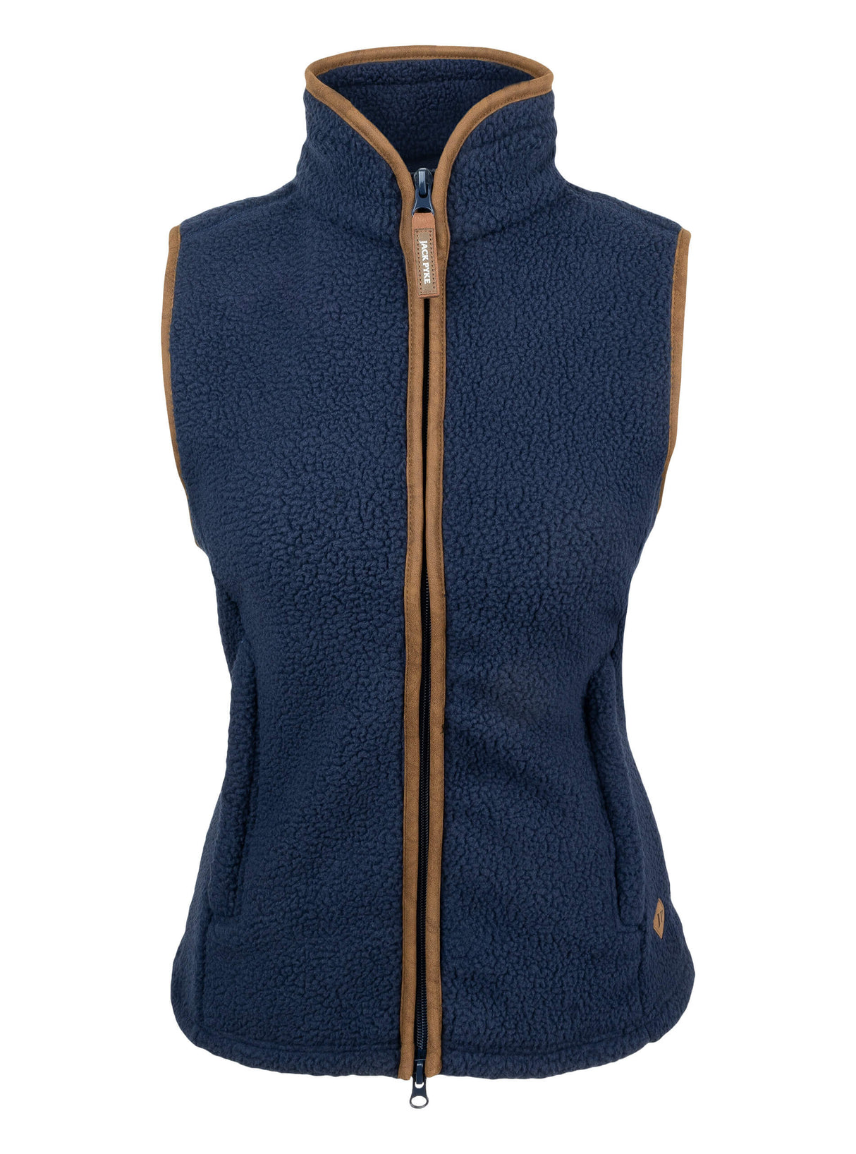 Dames Sherpa Fleece Bodywarmer Marineblauw