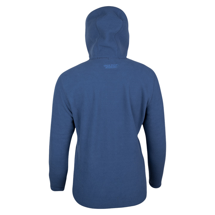 Dames Fleece Hoodie Denim