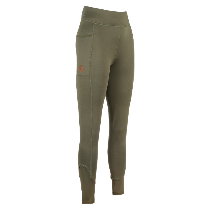 Dames Legging Olijf
