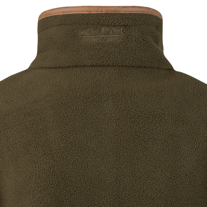 ladies-fleece-pullover-dark-olive