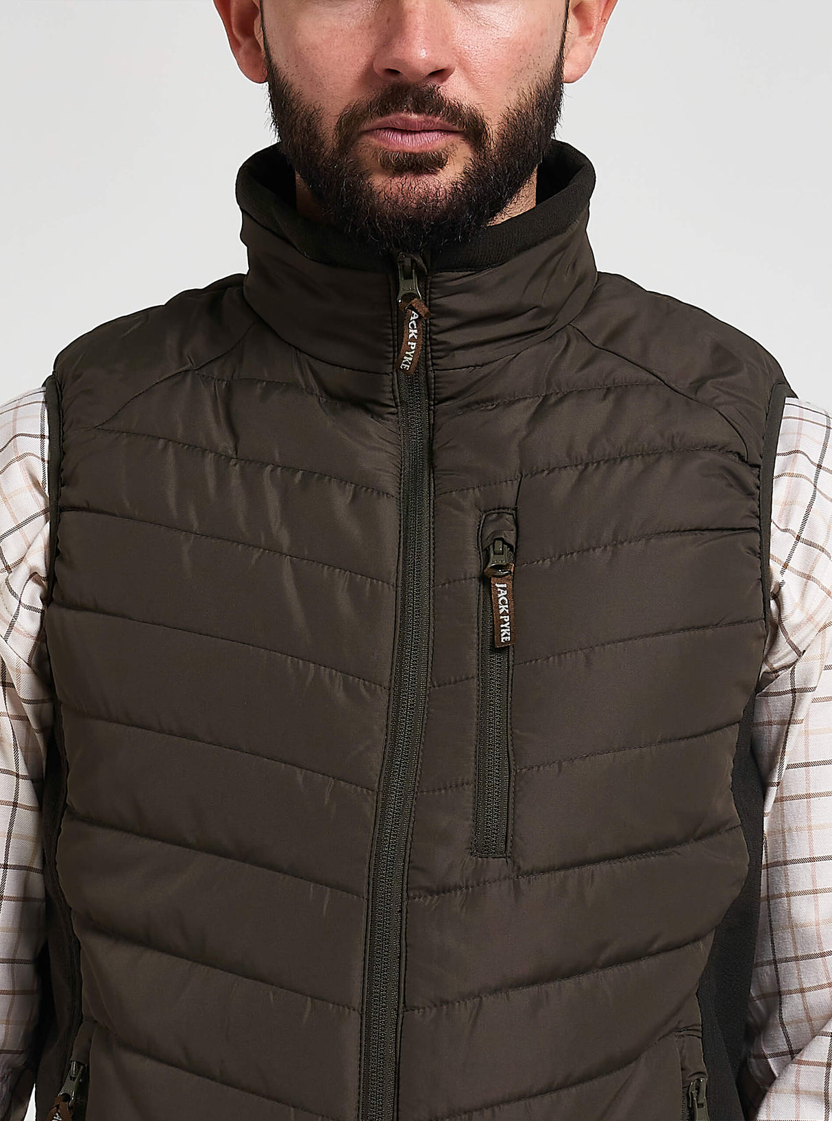 Hybride Bodywarmer Groen