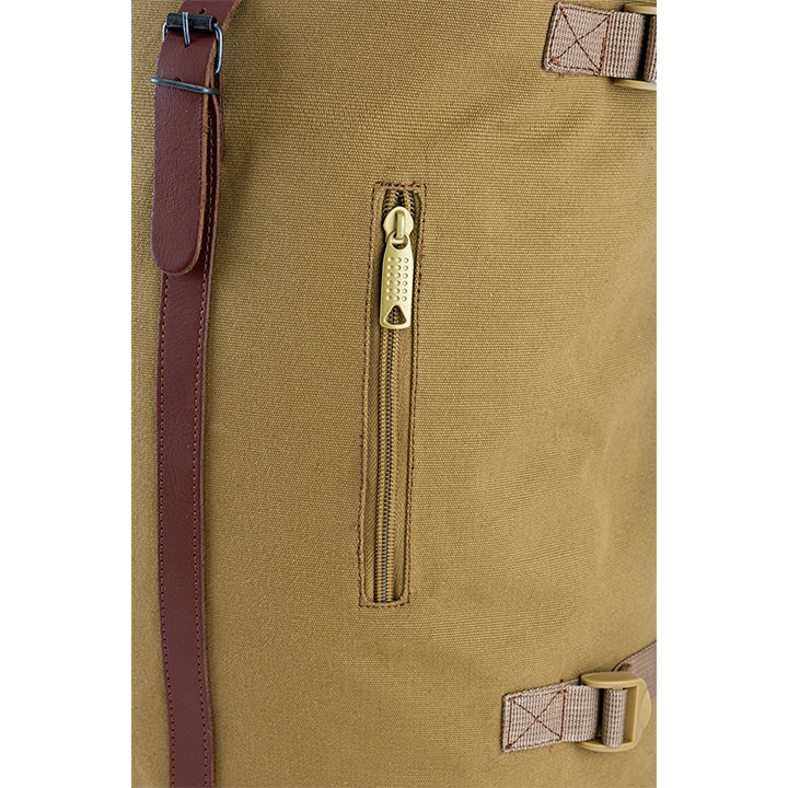 Canvas Rugzak met Rolsluiting