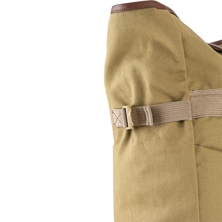 Canvas Rugzak met Rolsluiting