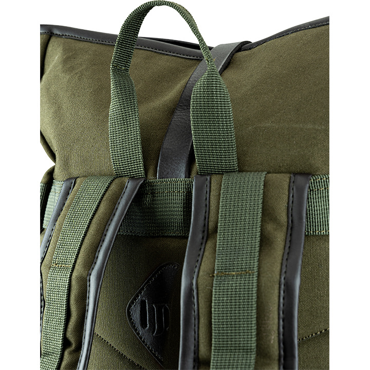 Canvas Rugzak met Rolsluiting