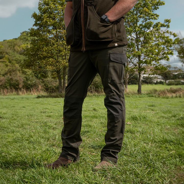 Softshell Broek Groen
