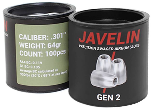 Slugs Javelin Gen 2 7.62 mm 64 grain (.301) (2)