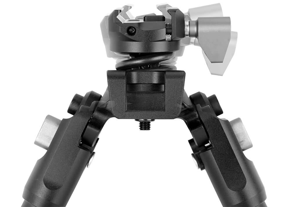 Bipod Vanguard Equalizer Pivoting 1QS - Carbon