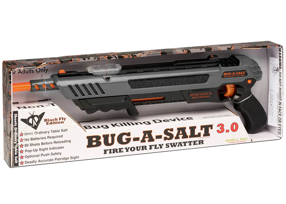 Zoutgeweer Bug-A-Salt 3.0 Black Fly