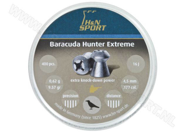 Luchtdrukkogeltjes H&N Baracuda Hunter Extreme 4.5 mm 9.57 grain