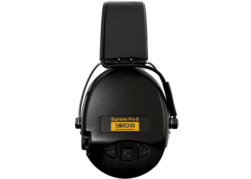 Gehoorbeschermer Sordin Supreme Pro X Leather Black