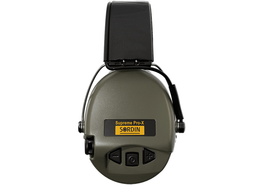 Gehoorbeschermer Sordin Supreme Pro X Leather Green