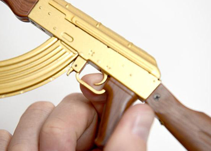 Miniatuur Goatguns Mini AK47 Gold