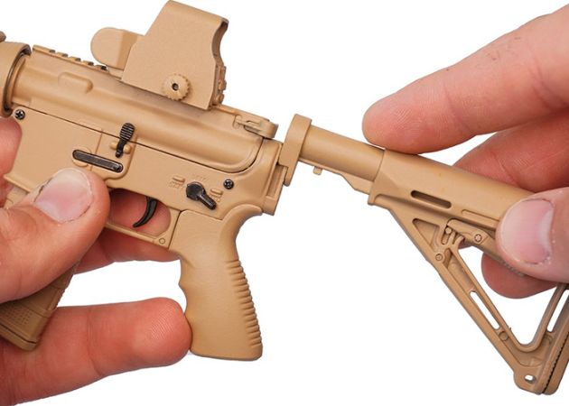 Miniatuur Goatguns Mini AR15 Coyote (3)
