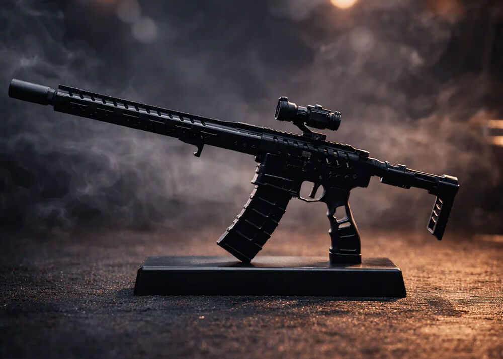 Miniatuur Goatguns AR15 Skeleton