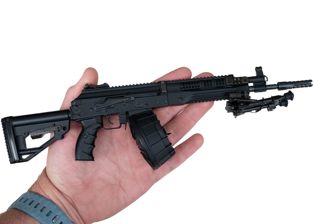 Miniatuur Goatguns RPK Black