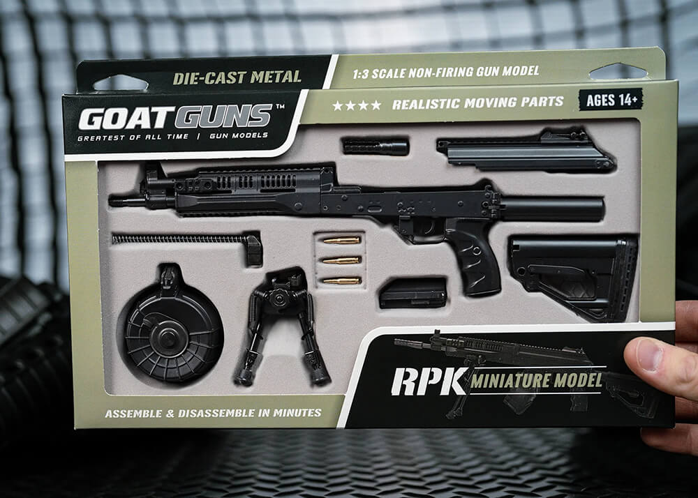 Miniatuur Goatguns RPK Black