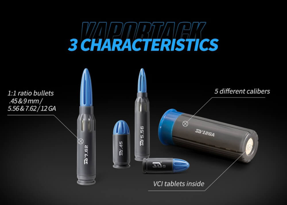 Anti-Corrosie Silent Dry Vaportack 7.62 NAVO/.308 Win Kogelpatroon