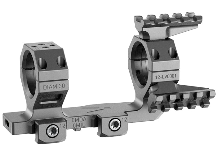 Montage Audere Levitas Cantilever 30 mm High Weaver/Picatinny