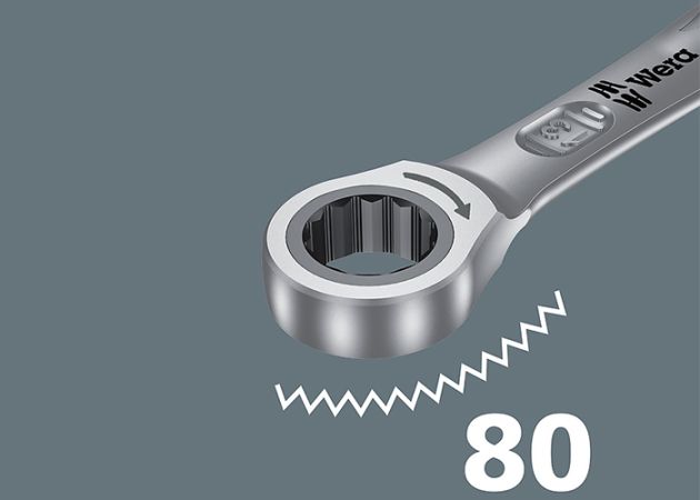 Steek- en ringratelsleutel Wera 6000 Joker (3)