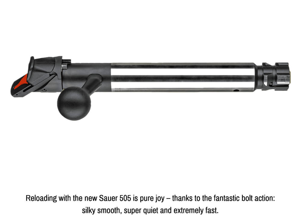 Sauer 505 ErgoLux met Verstelbaar Wangstuk