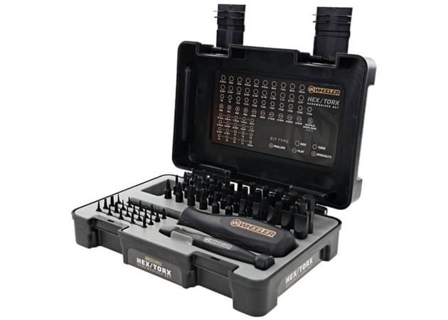 Schroevendraaierset Wheeler Hex/Torx 65-delig
