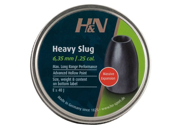 Slugs H&N 6.35 mm Heavy 44 grain (.250)