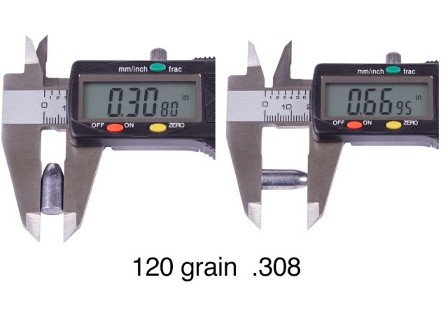 Slugs Nielsen 7.62 mm HPDB 120 grain (.308) (3)