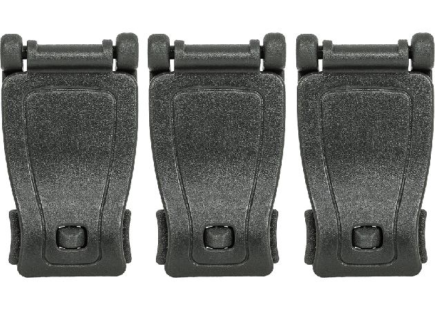Tacstack MOLLE Web Belt Clamp 3-Pack
