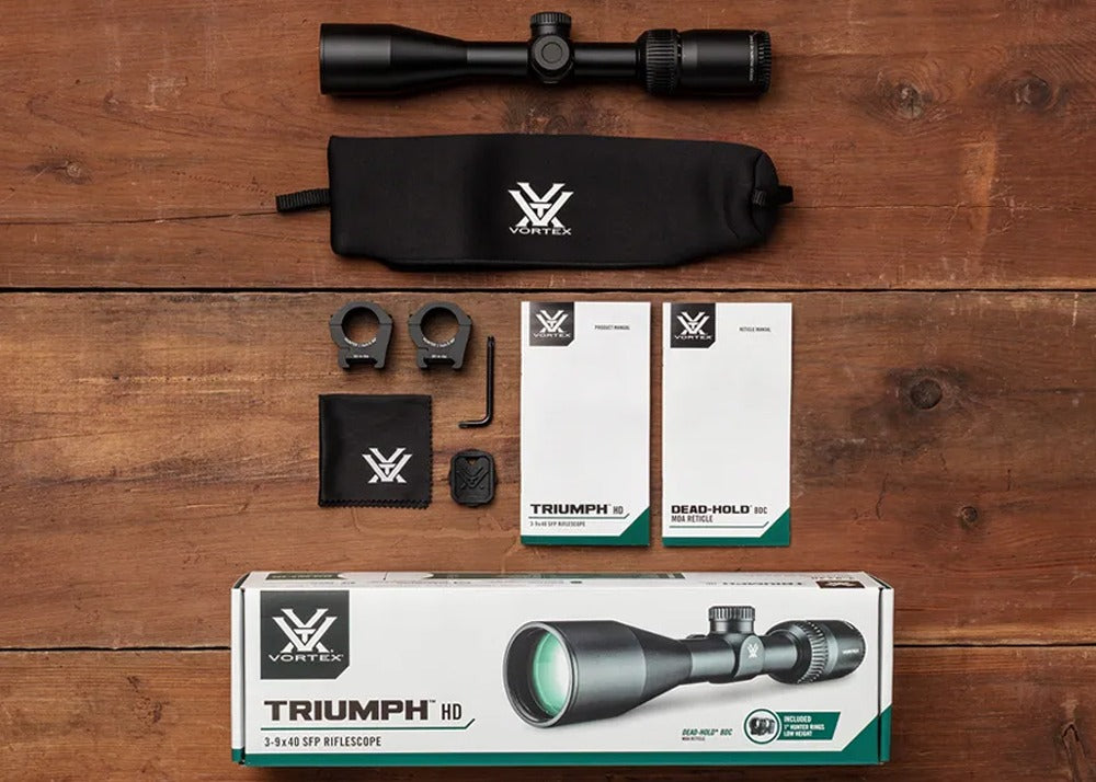 Vortex Triumph HD 3-9x40 Dead-Hold BDC MOA Richtkijker