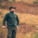 pheasant-motif-fleece-pullover