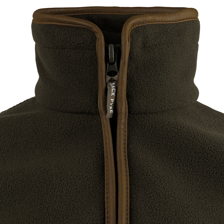 Countryman Fleece Bodywarmer Donkerolijf