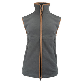 Countryman Fleece Bodywarmer Houtskoolgrijs