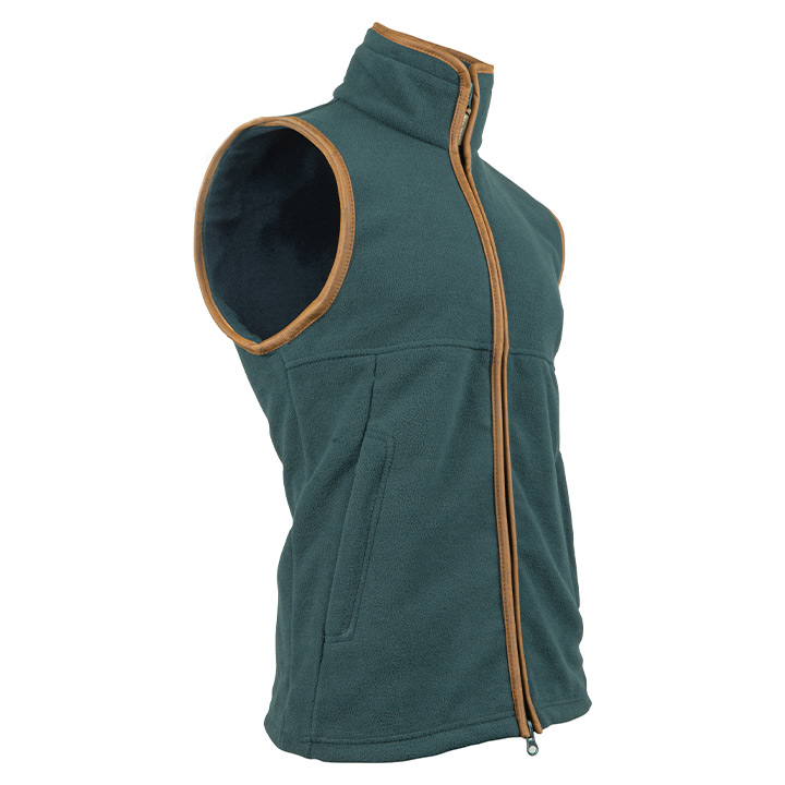 Countryman Fleece Bodywarmer Diep Aqua