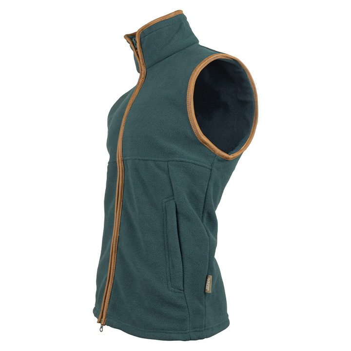 Countryman Fleece Bodywarmer Diep Aqua