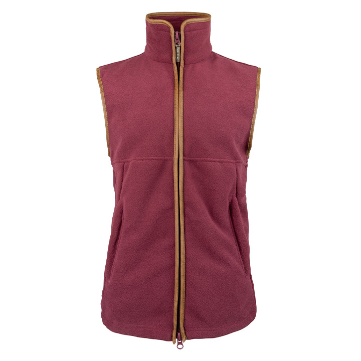 Countryman Fleece Bodywarmer Bordeaux