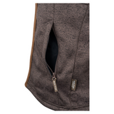 Melange Fleece Bodywarmer Bruin Gemêleerd