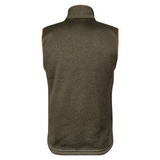 Melange Fleece Bodywarmer Donkerolijf Gemêleerd