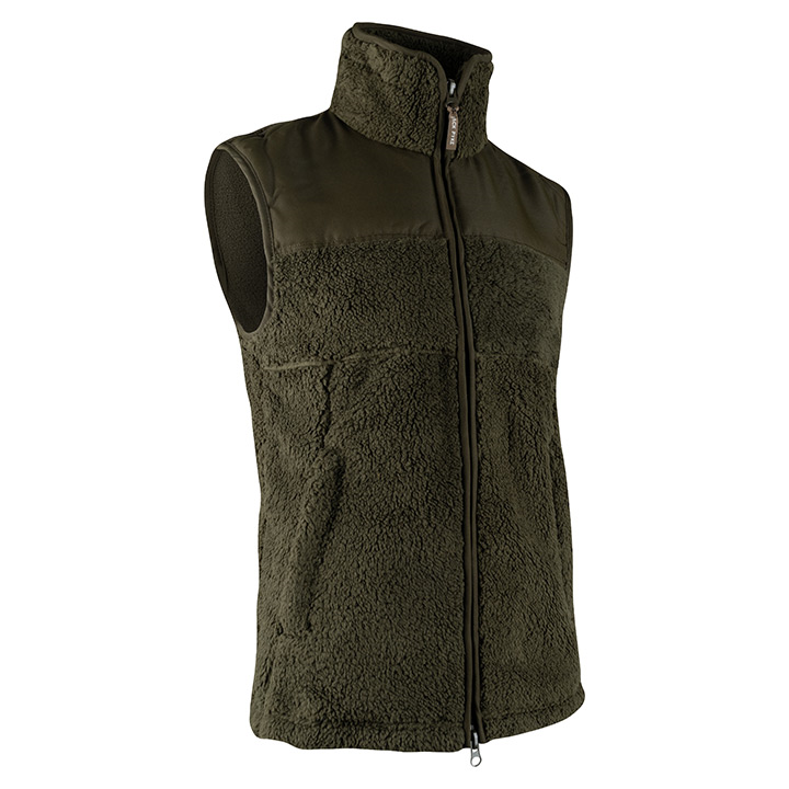 Sherpa Fleece Bodywarmer Donkerolijf