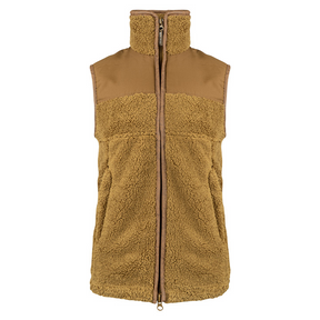 Sherpa Fleece Bodywarmer Camel