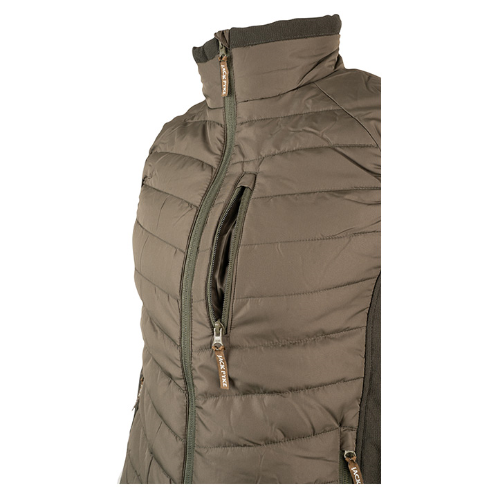 Hybride Bodywarmer Groen