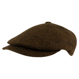 Newsboy Cap Bruin Tweed