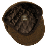Newsboy Cap Bruin Tweed