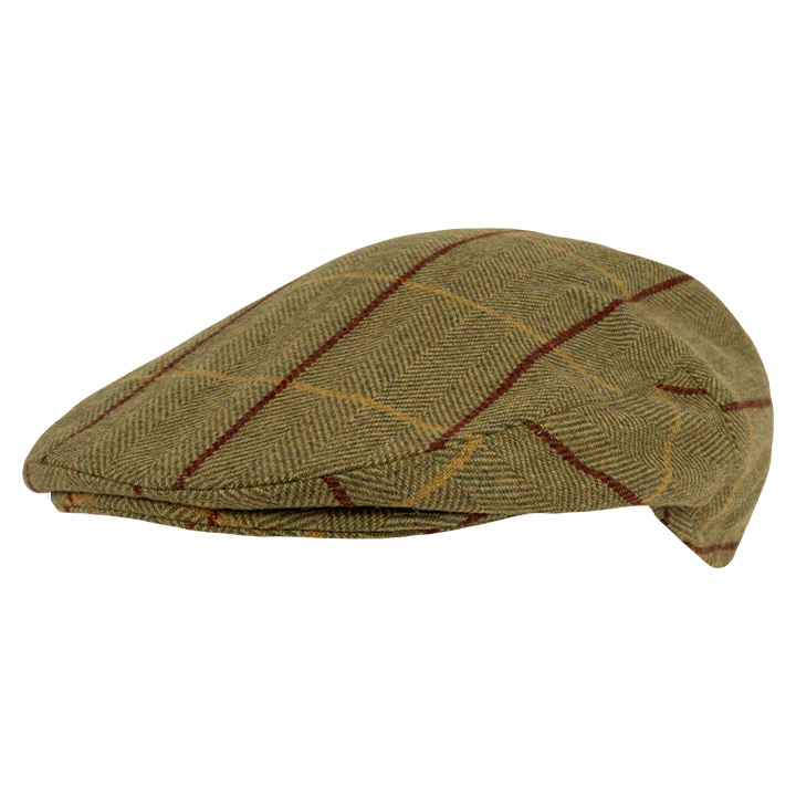 Flat Cap Wolmix Tweed